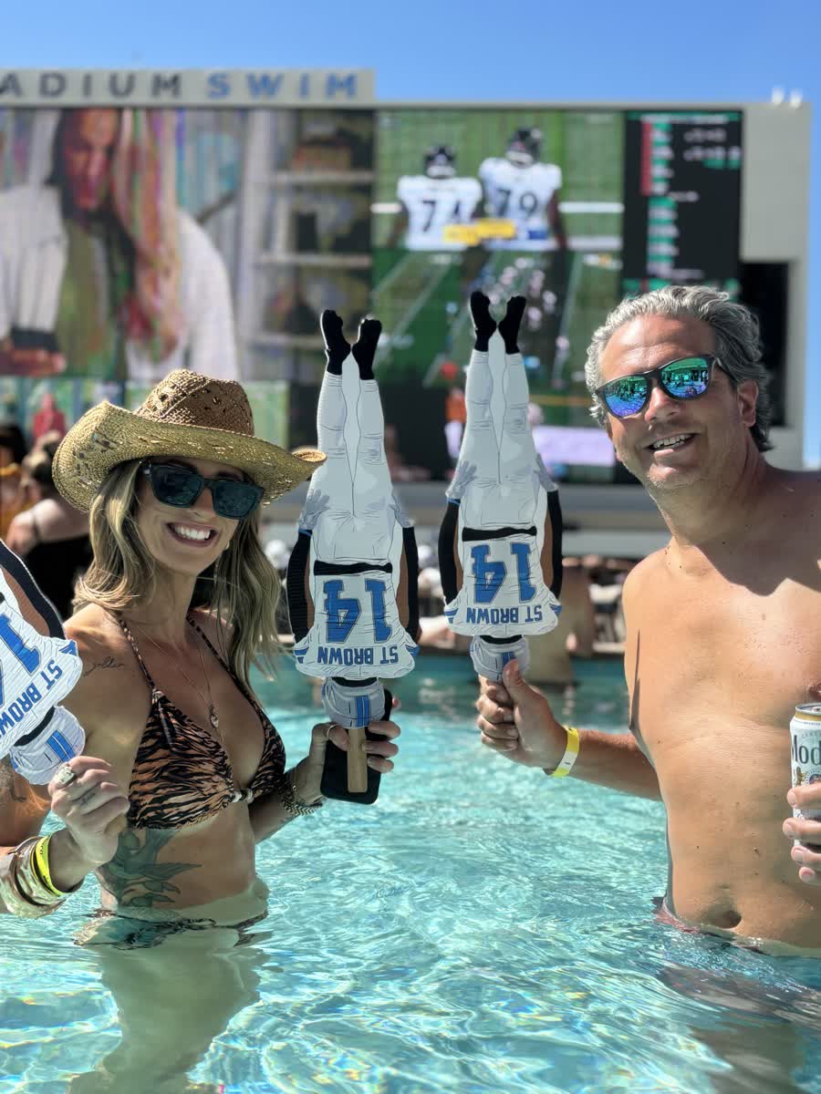 Poolside for kickoff